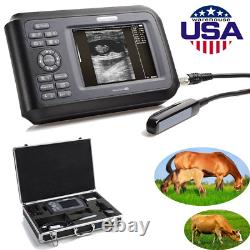 Carejoy 5.5'' Veterinary Digital Ultrasound Scanner Machine+Rectal Probe Set