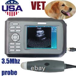 Carejoy Portable Digital Veterinary Ultrasound Scanner Machine System+Probe