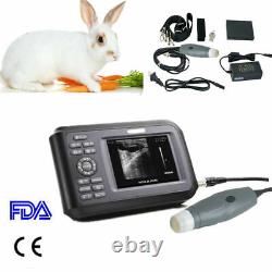 Carejoy Portable Digital Veterinary Ultrasound Scanner Machine System+Probe