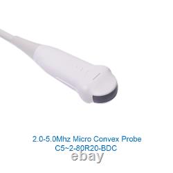 Color Doppler Ultrasound Scanner Cardiac Diagnostic Machine Micro Convex Probe