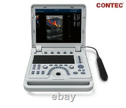 Color Doppler Veterinary Ultrasound Scanner Portable Laptop Machine Rectal Probe