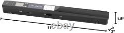 Compact Handheld A4 Scanner 300/600/900 DPI, No Software Needed, 16GB SD Card