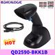 Datalogic Quickscan Qd2590-bkk1b 2d Portable Barcode Scanner With Usb Cable+base