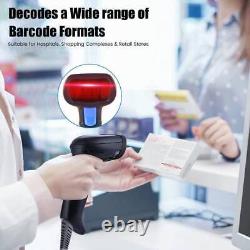 Datalogic QuickScan QD2590-BKK1B 2D Portable Barcode Scanner With USB Cable+Base