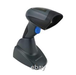 Datalogic QuickScan QD2590-BKK1B Handheld Barcode Scanner w Cradle & USB Cable