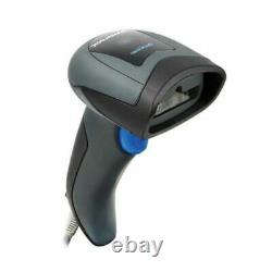 Datalogic QuickScan QD2590-BKK1B Handheld Barcode Scanner w Cradle & USB Cable