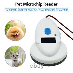Digital Animal Pet Chip ID Reader Scanner RFID Microchip FDX-A ISO USB Handheld