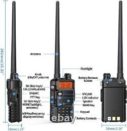 Digital Handheld Radio Scanner Fire Police 2 Way Transceiver 1 PACK NEW