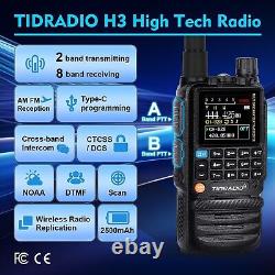 Digital Handheld Radio Scanner Fire Police 2 Way Transceiver Dual 2 PACK NEW