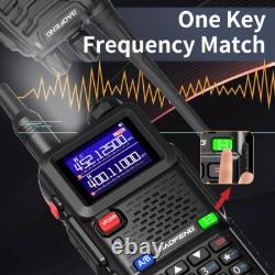 Digital Handheld Radio Scanner Fire Police 2 Way Transceiver Dual 2 PACK NEW