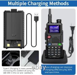 Digital Handheld Radio Scanner Fire Police 2 Way Transceiver Dual 2 PACK NEW