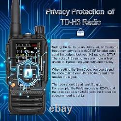 Digital Handheld Radio Scanner Fire Police 2 Way Transceiver Dual 2 PACK NEW