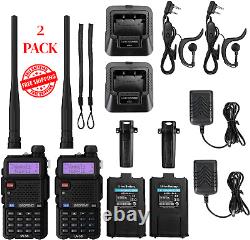 Digital Handheld Radio Scanner Fire Police 2 Way Transceiver Dual VHF FM EMS NEW