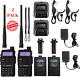 Digital Handheld Radio Scanner Fire Police 2 Way Transceiver Dual Vhf Fm Ems New