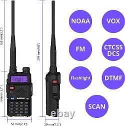 Digital Handheld Radio Scanner Fire Police 2 Way Transceiver Dual VHF FM EMS NEW