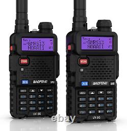 Digital Handheld Radio Scanner Fire Police 2 Way Transceiver Dual VHF FM EMS NEW