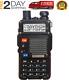 Digital Handheld Radio Scanner Fire Police Vhf Fm Ems Ham 2 Way Transceiver Dual