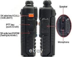 Digital Handheld Radio Scanner Fire Police VHF FM EMS Ham 2 Way Transceiver Dual