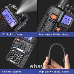 Digital Handheld Radio Scanner Fire Police VHF FM EMS Ham 2 Way Transceiver Dual