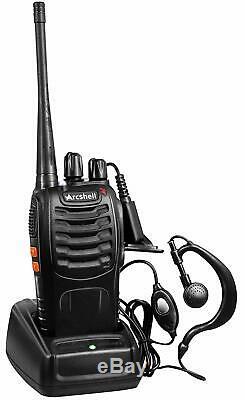 Digital Handheld Radio Scanner Two Way Police Ham Transceiver (set of 4)