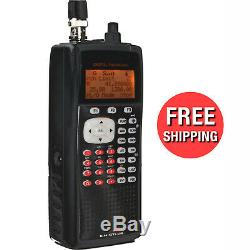 Digital Handheld UHF VHF Police Radio Scanner Portable Fire Safety Weather Alert