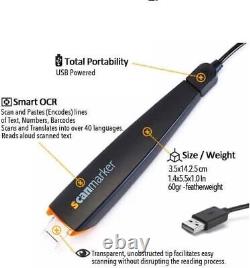 Digital Highlighter OCR Pen Scanner and Reader USB Version (Mac & Win)