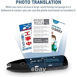 Digital Mobile Scanner Translator Pen Portable Languages Translator Device