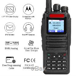 Digital Police Scanner & Transceiver DMR UHF/VHF- Recieve & Transmit Handheld