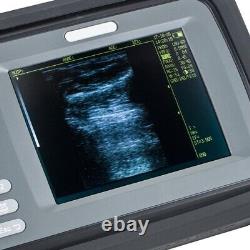 Digital Portable Handheld Ultrasonic Scanner for Animals &Rectal Probe FDA