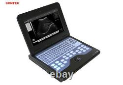 Digital Portable Laptop Ultrasound Scanner Machine 3.5mhz Convex + Cardiac Probe