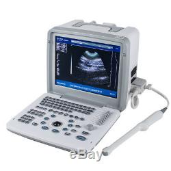 Digital Portable Ultrasound Scanner Machine + Convex & Transvaginal 2 Probe UPS