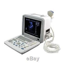 Digital Scan Ultrasound Scanner Machine+3 probes CONVEX, LINEAR, TV+Free 3D DHL
