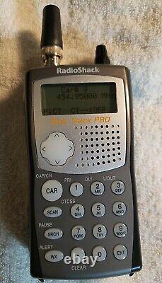 Digital Scanner Racing/Police RadioShack PRO-99 With 2 Racing Headsets Tested