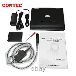 Digital Veterinary Ultrasound Scanner Portable Laptop Machine 7.5M Rectal Probe