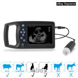 Digital handheld Ultrasound Scanner Pig Swine Sheep Goat Pregnancy testing BU101