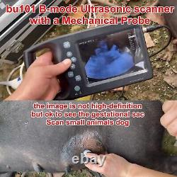 Digital handheld Ultrasound Scanner Pig Swine Sheep Goat Pregnancy testing BU101