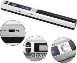 Easy to Use Handheld Scanner with A4 Support Includes 16G SD Card for Storage