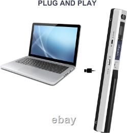 Easy to Use Handheld Scanner with A4 Support Includes 16G SD Card for Storage