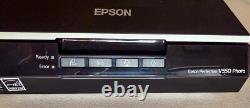 Epson Perfection V550 Photo Color Scanner 6400 dpi. Tested, Exc. Working order