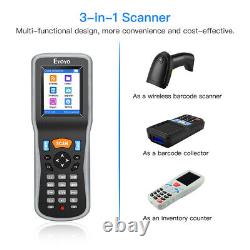 Eyoyo Digital 1D Wireless Barcode Scanner Collector Inventory Counter Scanner