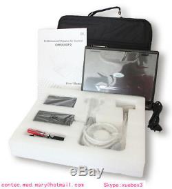 FDA CMS600P2 Digital Portable Ultrasound Scanner B Ultrasonic Machine+2 Probes