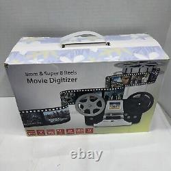 Film Scanner 8mm & Super 8 Reels Digital Video Scanner Movie Digitizer