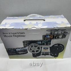 Film Scanner 8mm & Super 8 Reels Digital Video Scanner Movie Digitizer