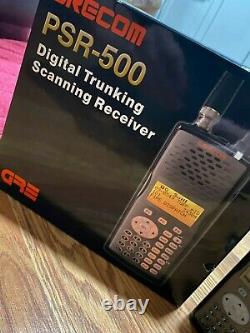 GRE PSR500 Digital APCO-25 Triple-Trunking Handheld Scanner
