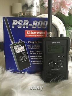 GRECOM PSR 800 Digital Trunking Scanner P25 Phase 1 & 2. UPGRADED @LNIB@