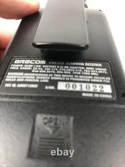 Grecom PSR-310 Digital Trunking Scanner Nice Working Condition