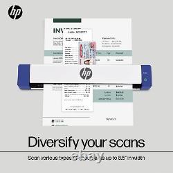 HP USB Document Scanner & Photo Scanner for 1-Sided Sheetfed Digital Scanning