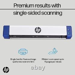 HP USB Document Scanner & Photo Scanner for 1-Sided Sheetfed Digital Scanning