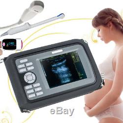 Handheld 5.5inch Ultrasound Scanner Digital 6.5 Vaginal+ Micro-convex Probes CE