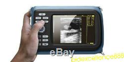 Handheld Animal Digital Ultrasound Scanner Unit Rectal Transducer Veterinary USA